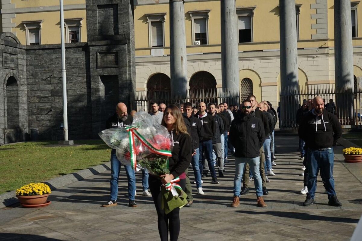 Commemorazione presso il Sacrario dei Caduti